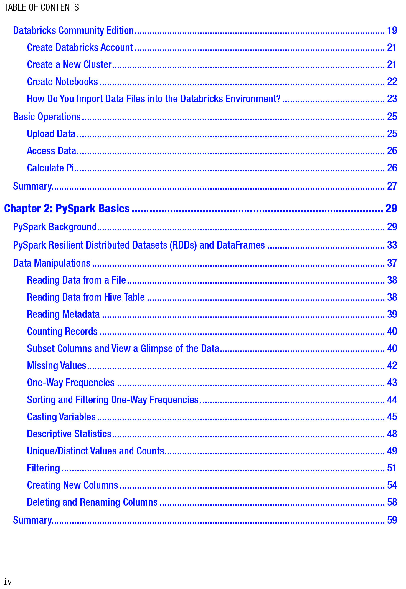 Applied Data Science Using PySpark