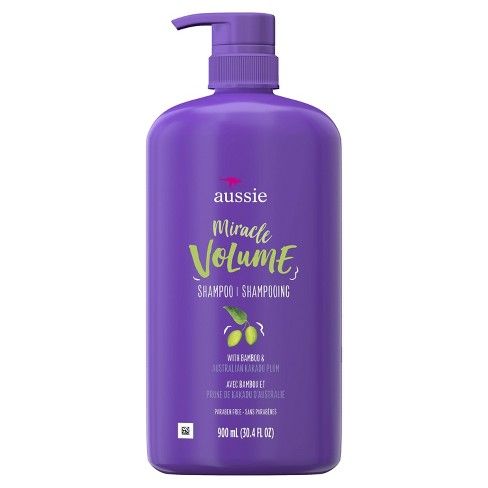 Dầu gội giúp tăng volume tóc Aussie Miracle Volume Shampoo with bamboo & Australian Kakadu Plum 360ml/900ml