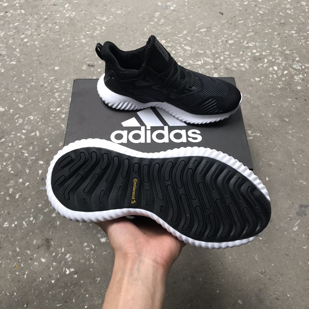 ™◊ (FULLBOX FREESHIP) giày thể thao alpha bounce đen nam nữ