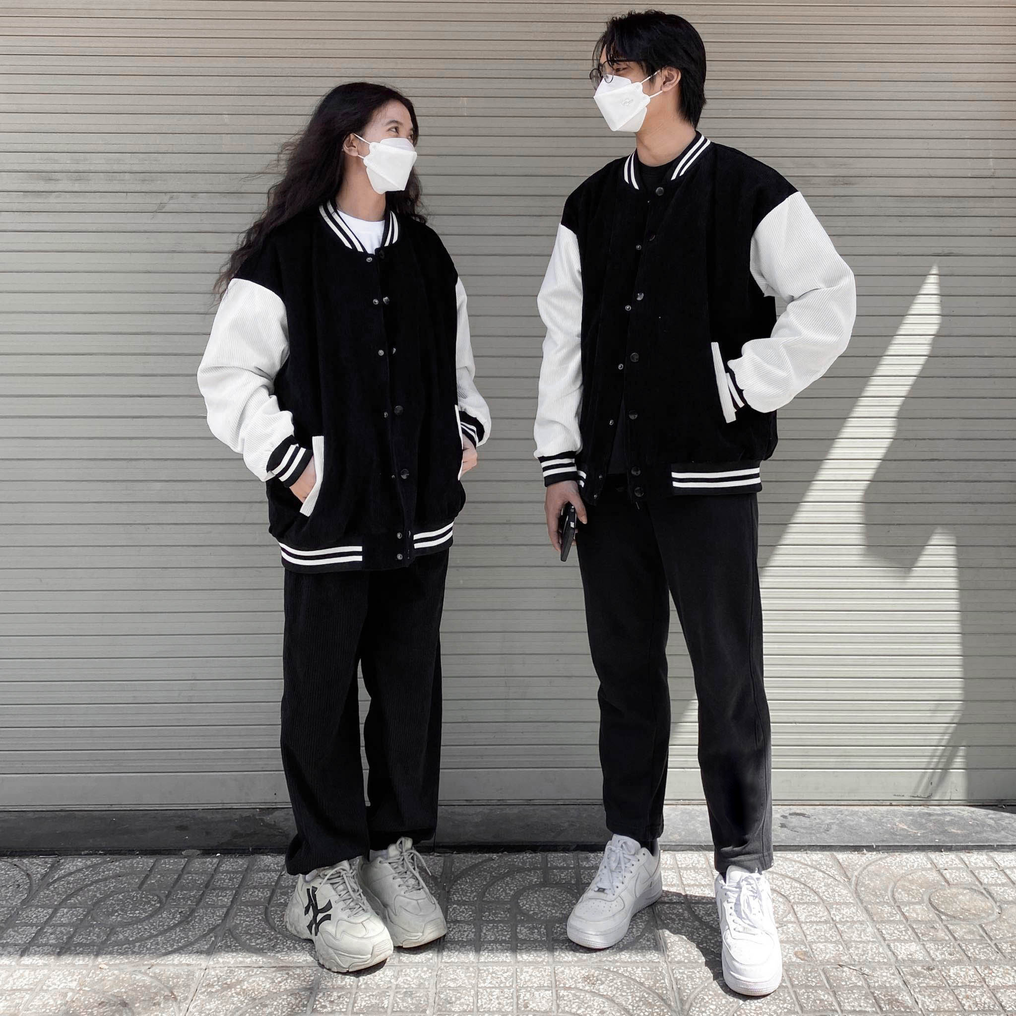 Áo Khoác OVERSIZE FF CODUROY VARSITY JACKET