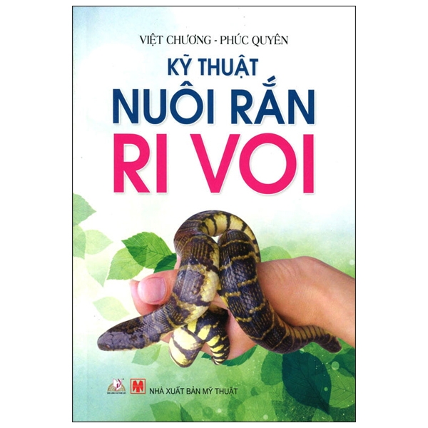 Sách - kỹ thuật nuôi rắn ri voi - vanlangbooks