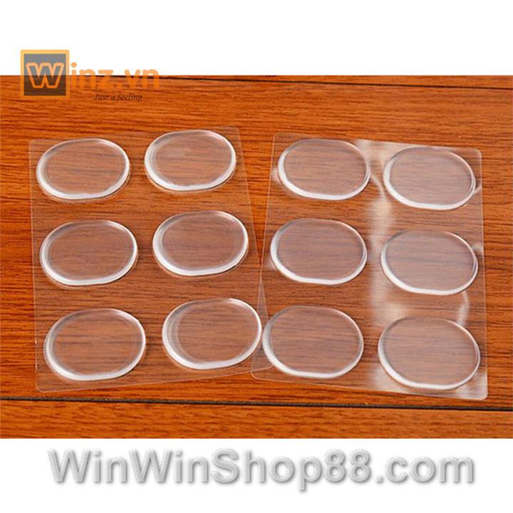 Miếng dán tròn silicon dán trong giày và mũi giày
