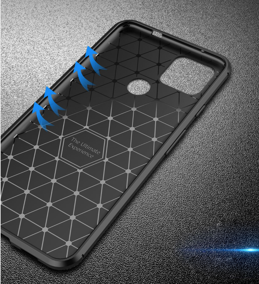 [HCM]Ốp lưng Google Pixel 4A chống sốc Rugged Armor vân carbon