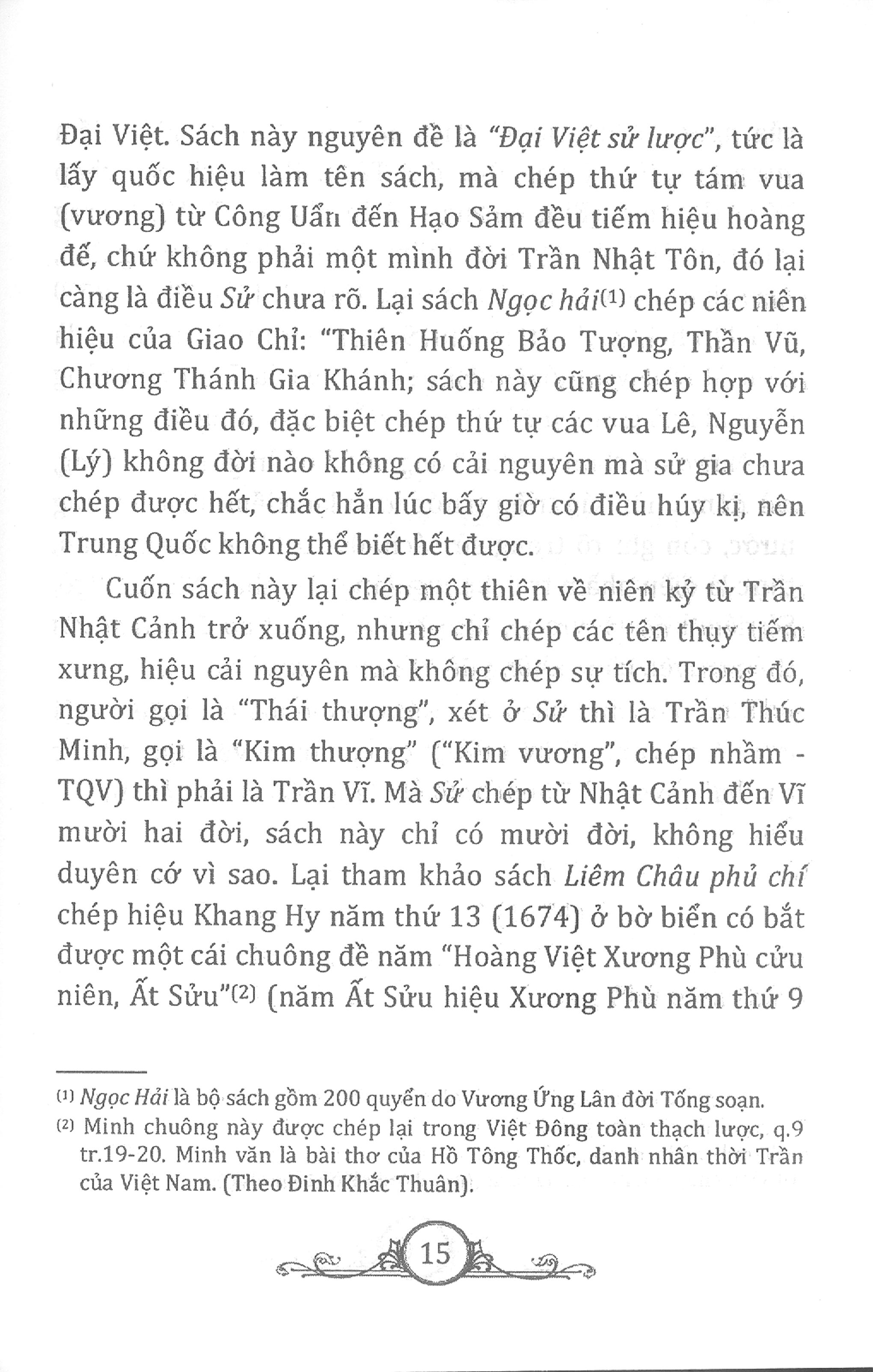 Việt Sử Lược