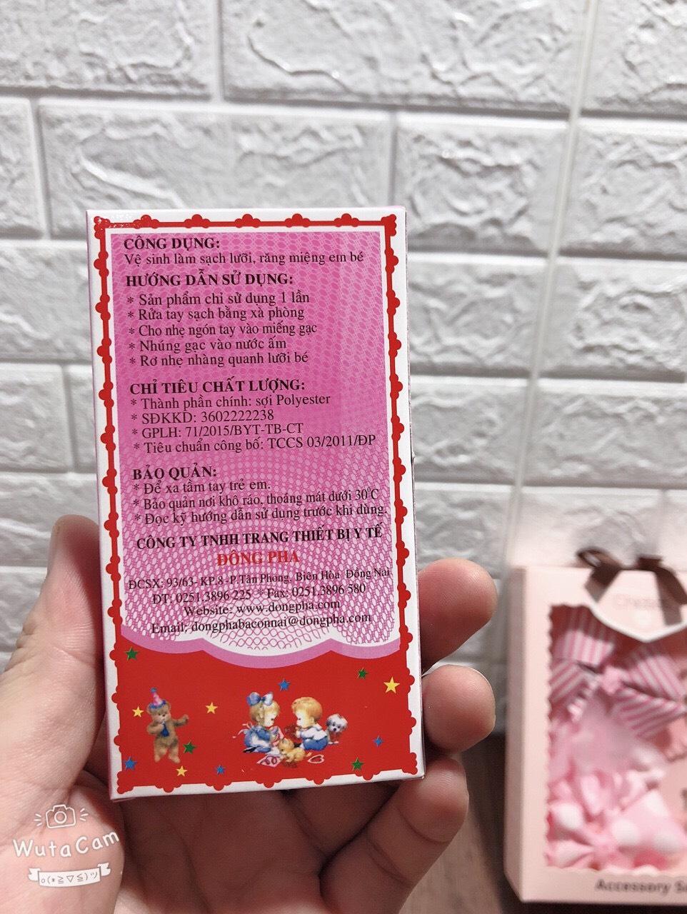 Rơ lưỡi, gạc tưa lưỡi Đông Pha (Gói 10 hộp 50 chiếc)