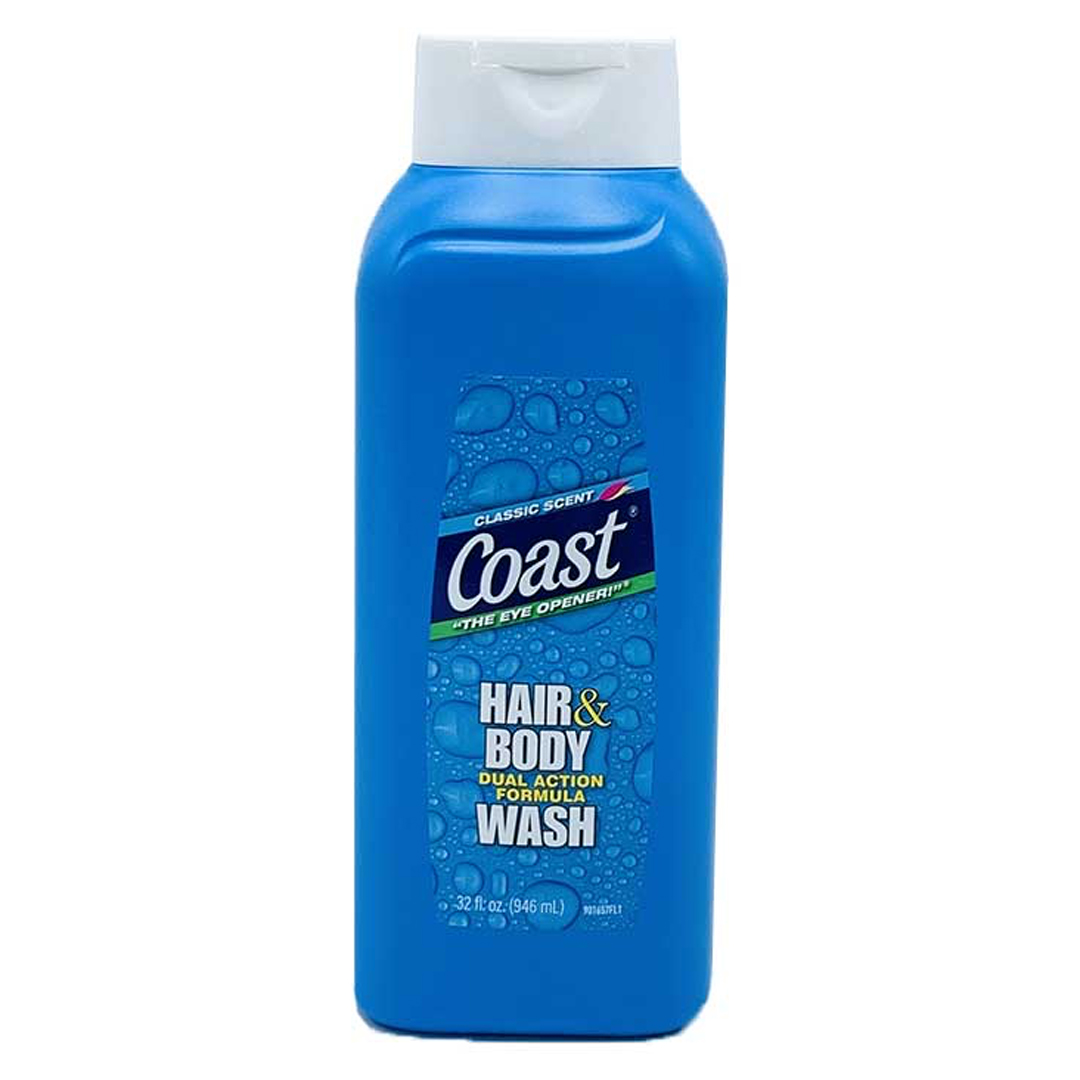 Sữa Tắm Gội Coast Hair & Body Wash 2in1 - 946ml