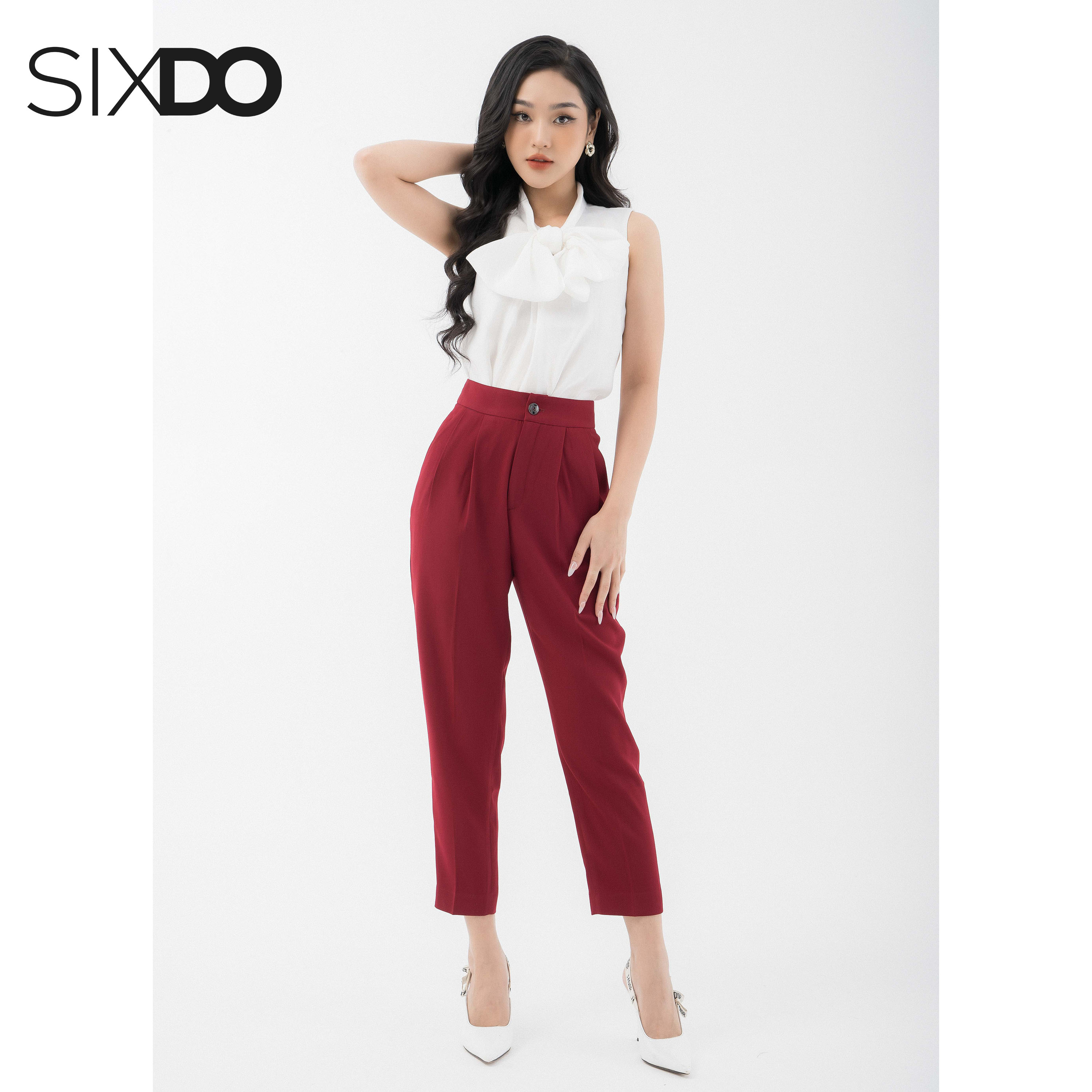 Quần âu nữ dáng lửng thời trang SIXDO