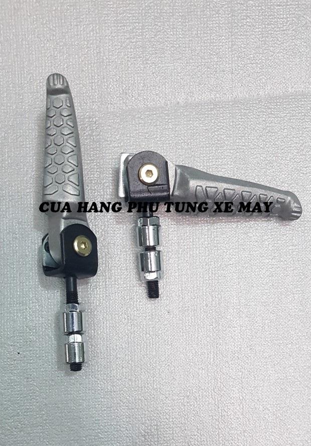 Chống đổ sau kiểu xếp cá sấu cho các loại xe - 1 cặp