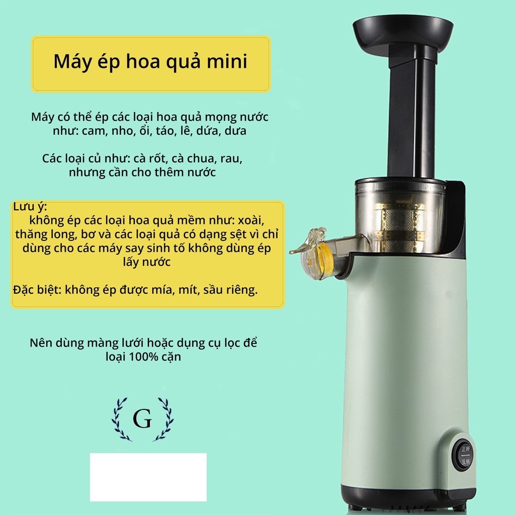 Máy ép chậm Mini