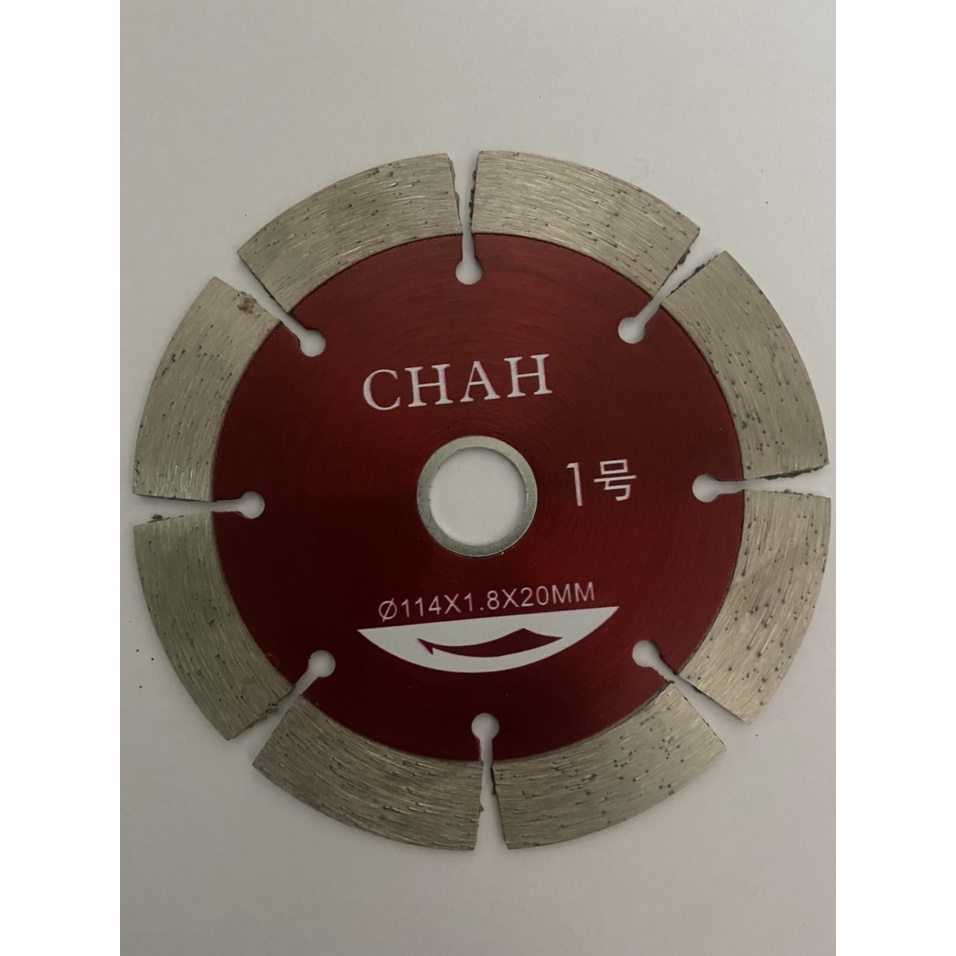Lưỡi cắt Chah 114, 125 chuyên cắt gạch, cắt đá, bê tông cắt tường