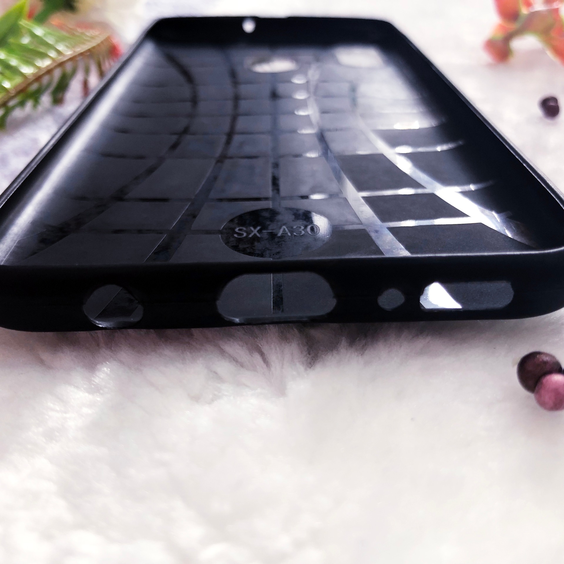 [Nhiều Mẫu] Ốp lưng dẻo Samsung A30 (Thân đen - in hình siêu cute)