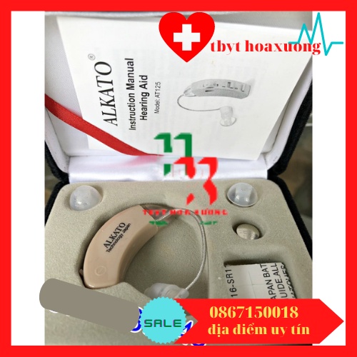 [ Hàng Cao Cấp] Máy Trợ Thính Bỏ Túi Có Dây Alkato VT238