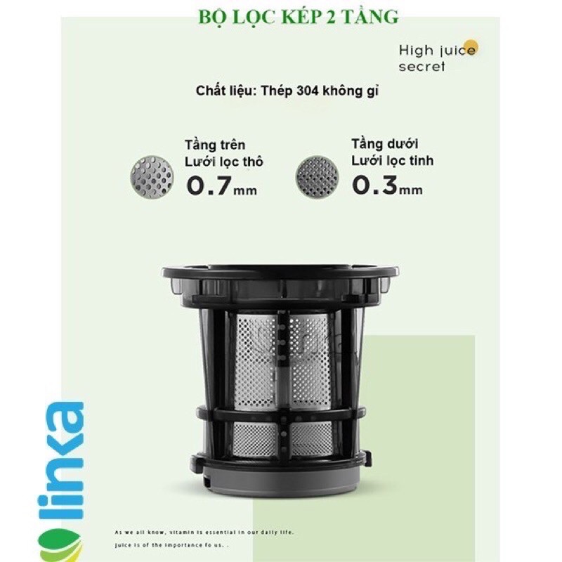 Máy Ép Chậm Mini Mokkom Hàng Chuẩn Bảo Hành 12 Tháng