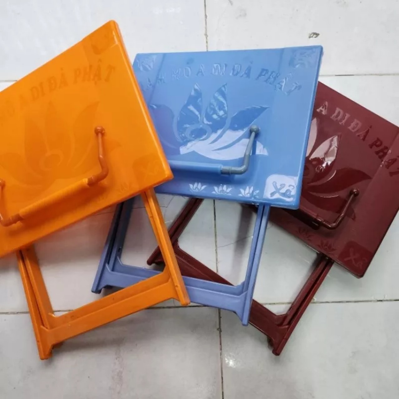 3 Màu - Kệ nhựa đọc kinh gấp cực đẹp, 3 màu