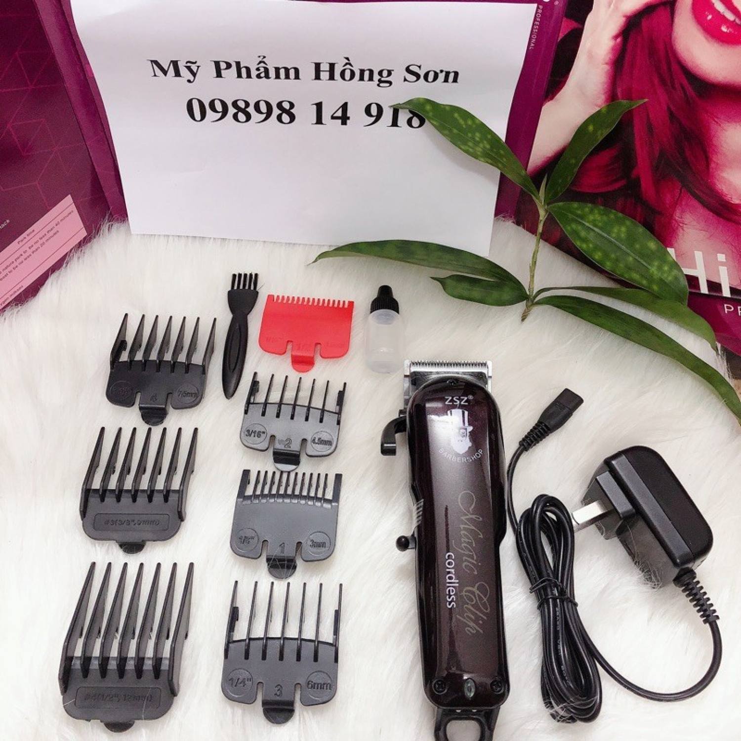 Tông đơ cắt tóc lưỡi kép zsz F32 magic clip