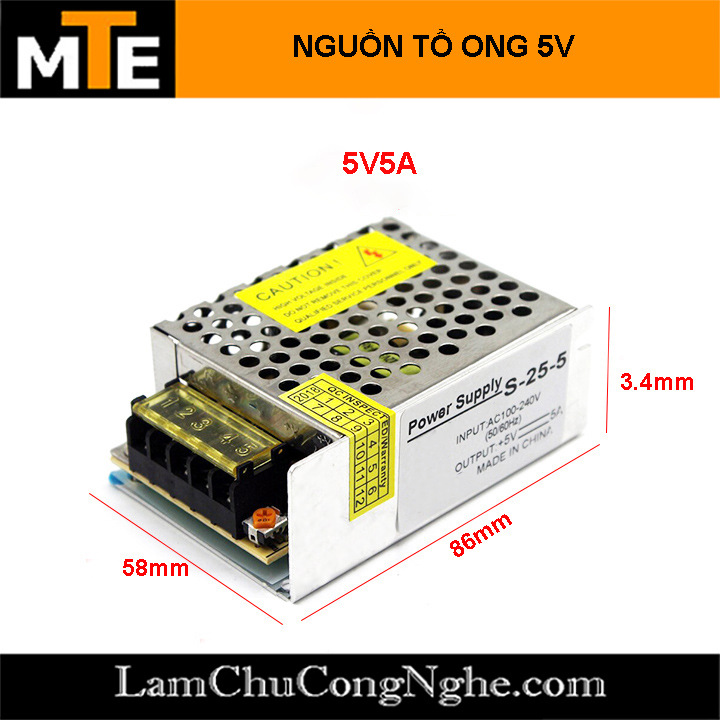 Nguồn tổ ong, nguồn led 5V 2A 3A 5A