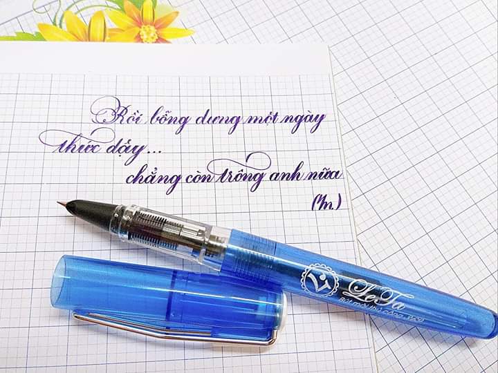 🍂 Bút máy LeTa 369 ngòi lá tre thanh đậm