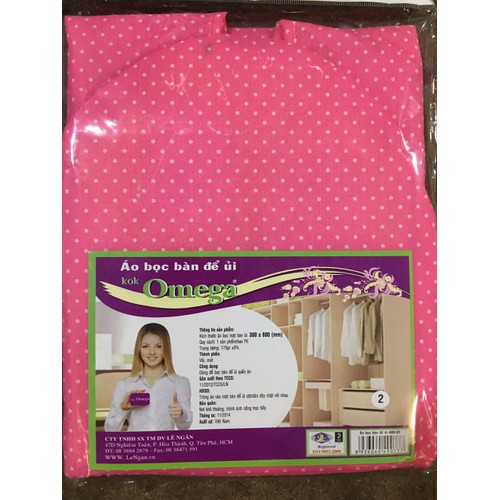 Áo bọc bàn để ủi 30x80cm