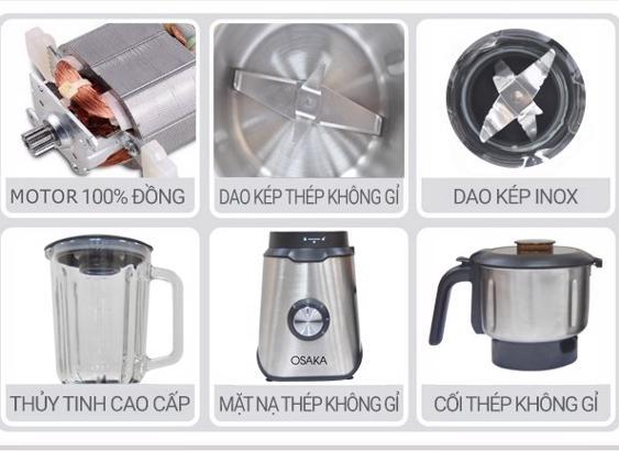 MÁY XAY SINH TỐ ĐA NĂNG OSAKA BL889