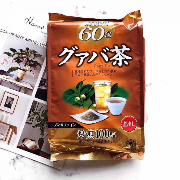 [HCM]Trà Lá Ổi GiảmCân Orihiro Guava Nhật Bản (60 Gói Lọc)