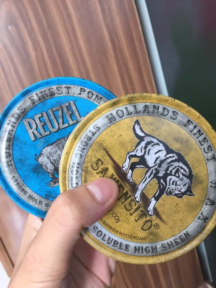 Tặng Lược - Sáp tạo kiểu Sawensito Wolf Pomade 100gr