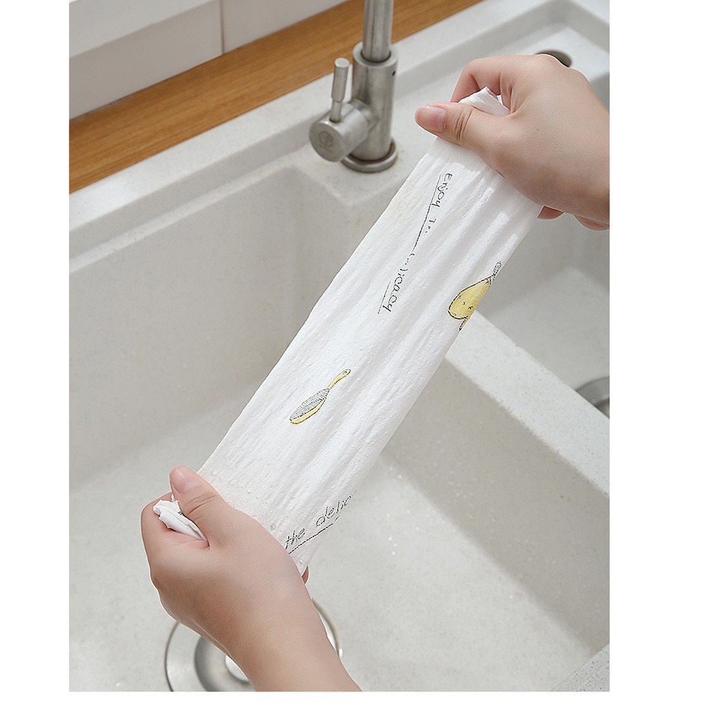 Cuộn khăn lau bát đĩa/ Khăn lau bếp siêu dai/ Cuộn khăn giấy