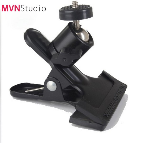 MVN Studio - Kẹp bàn tripod có đầu bi gắn chân máy ảnh xoay 360 độ vit 1/4 - hàng chính hãng Refutuna