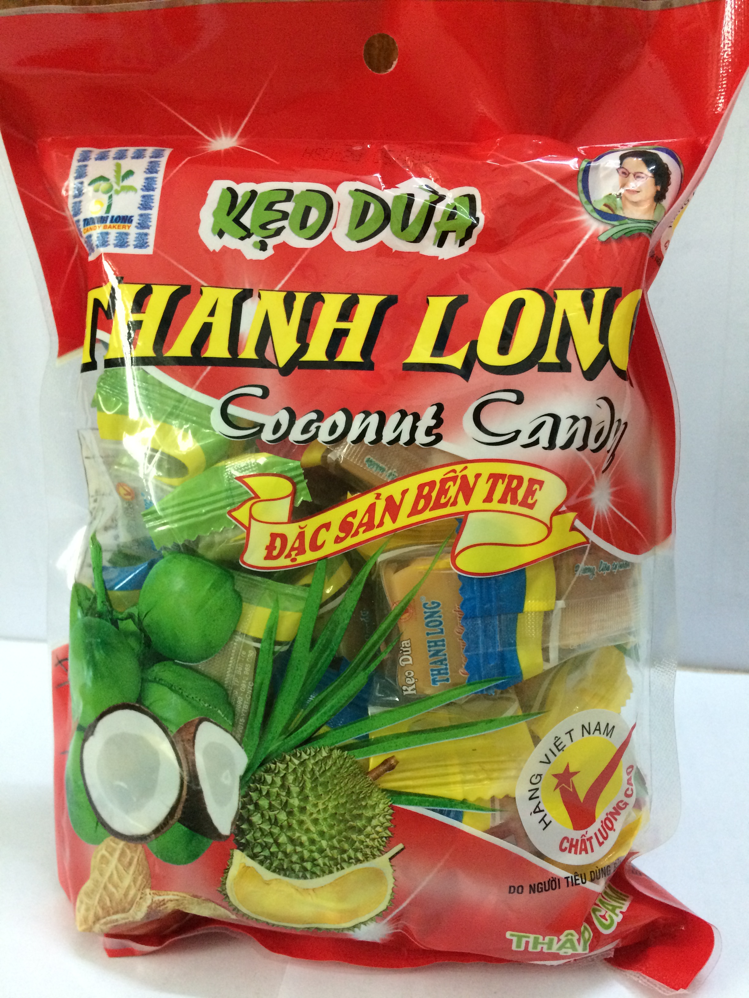 KẸO DỪA THẬP CẨM HIỆU THANH LONG 450GR