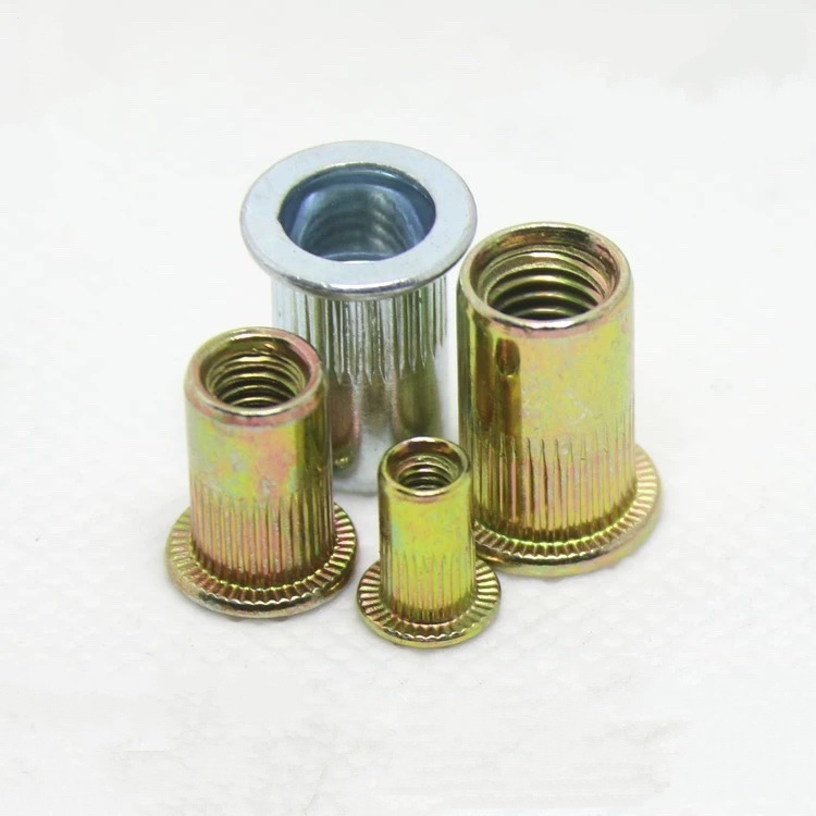 Combo 100c Ốc tán rút M6 thép mạ