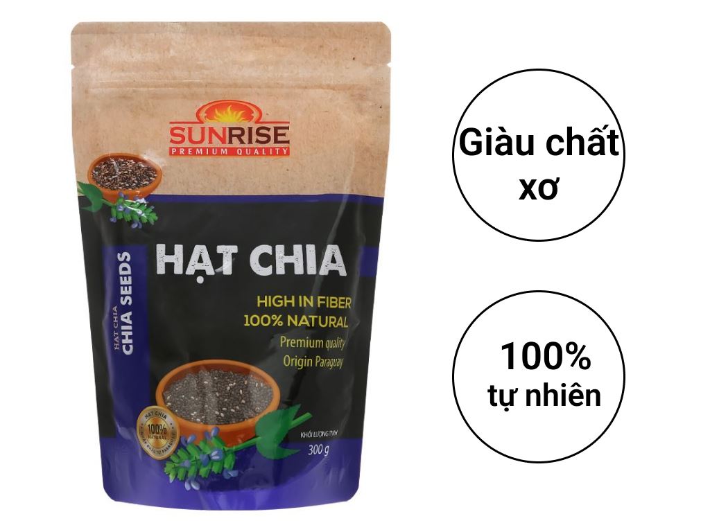Hạt chia Sunrise gói 300g B102