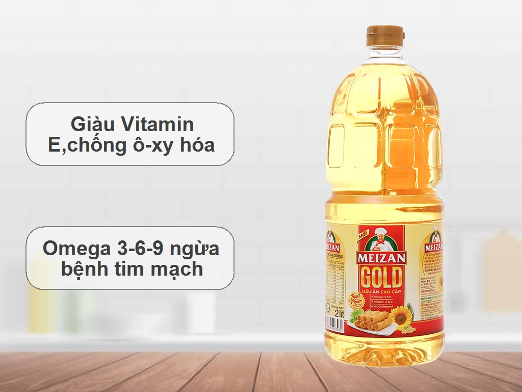 [HN] Dầu ăn cao cấp Meizan Gold