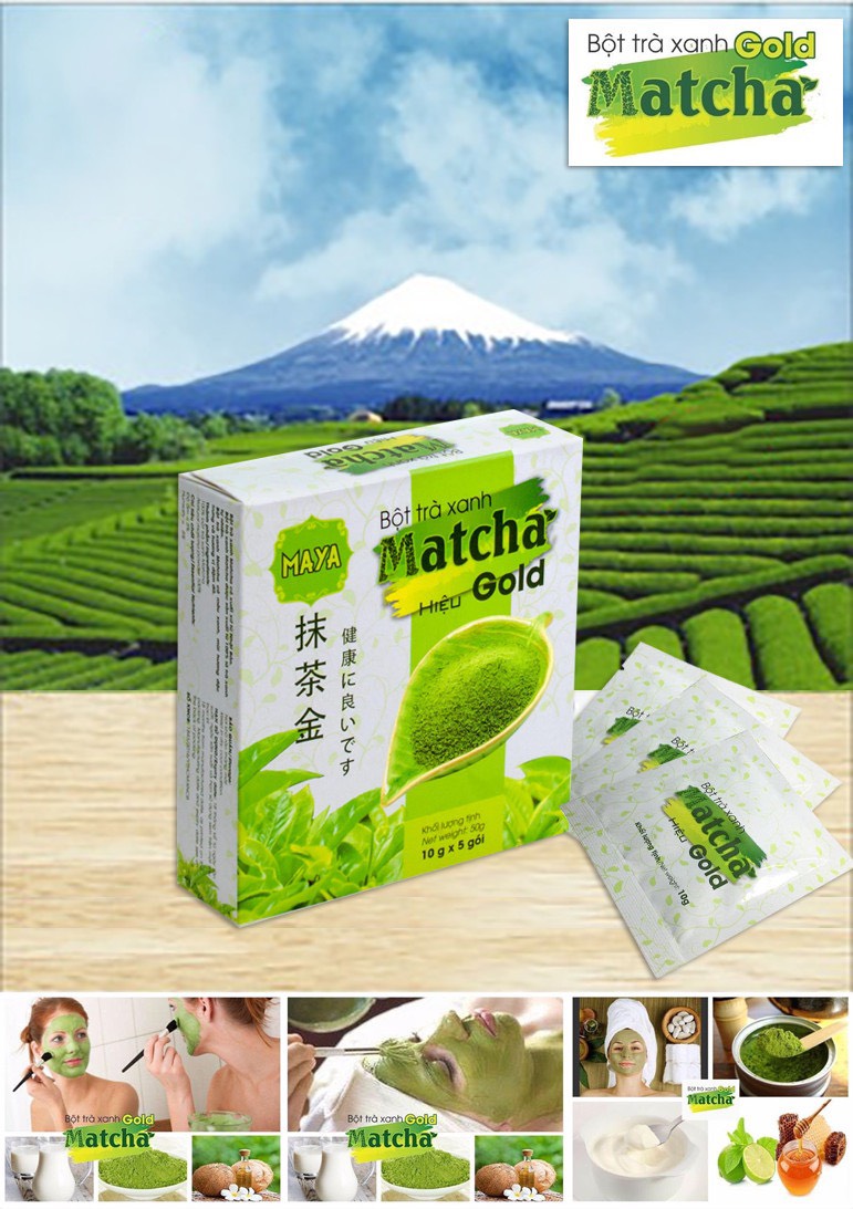 [HCM] Bột trà xanh Matcha gold - 50g