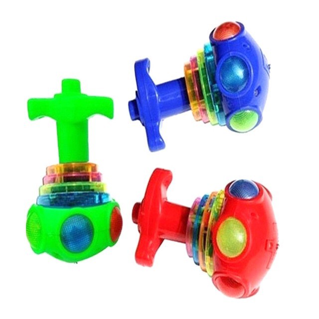 ĐỒ CHƠI CON QUAY CÓ NHẠC VÀ ĐÈN LED CHO BÉ