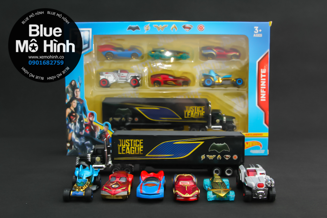 Blue mô hình | Bộ mô hình xe siêu anh hùng Marvel