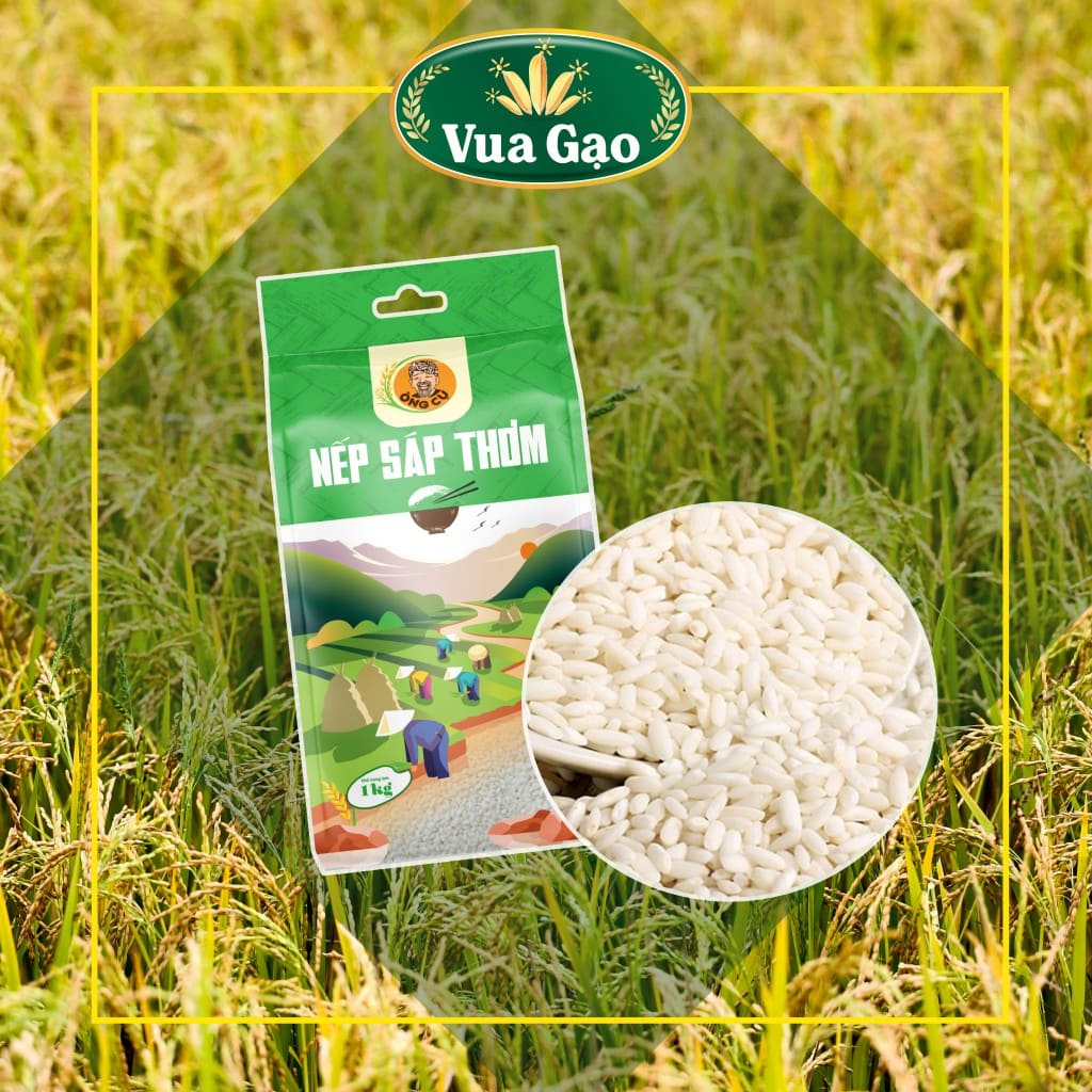 Nếp Sáp Thơm Ông Cụ 1kg- ông cụ