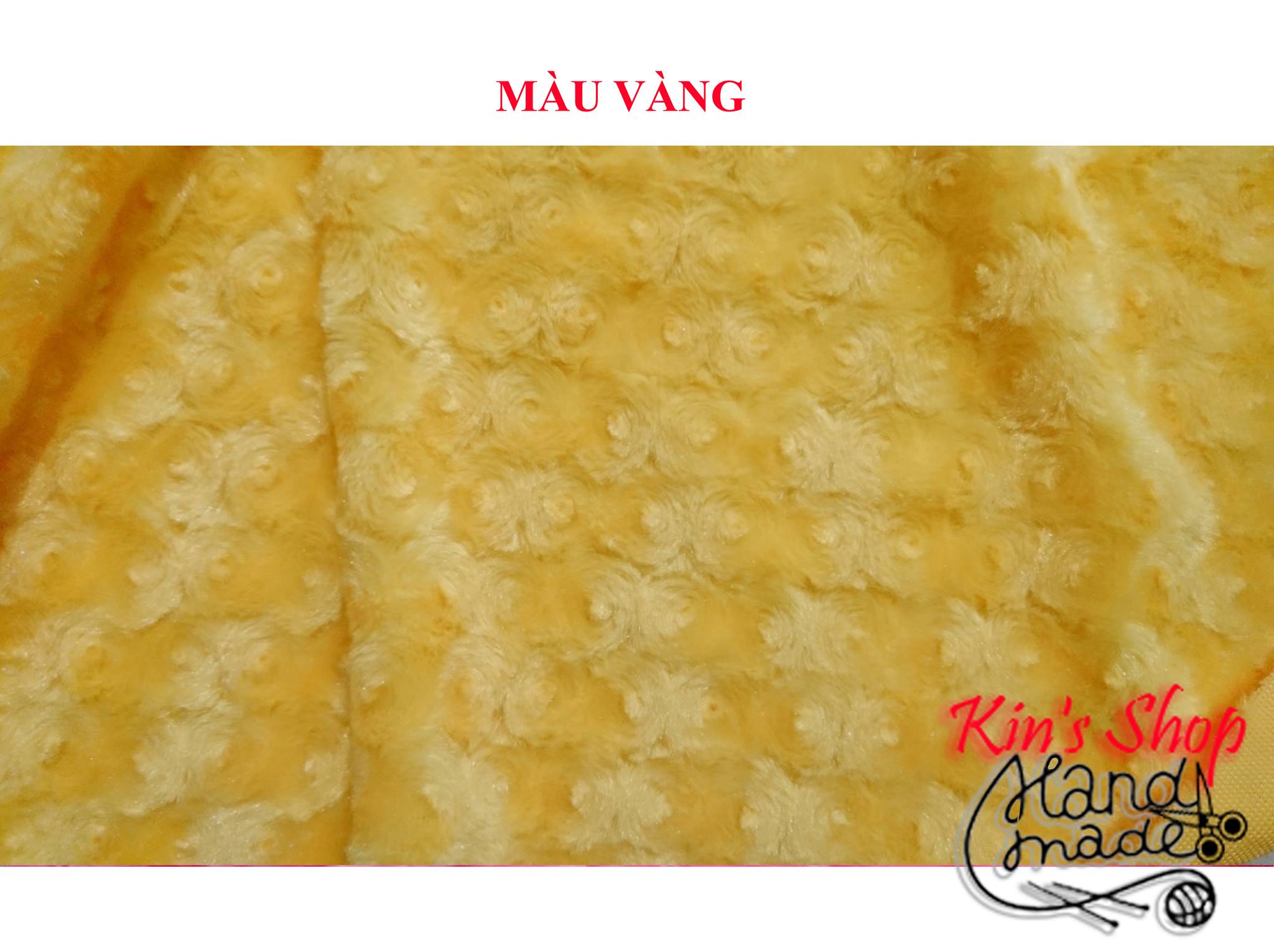 Vải lông  soắn kích thước 50cm x 160cm dùng làm gấu bông Teddy gối handmade nệm mềm cho bé dùng trong may mặc