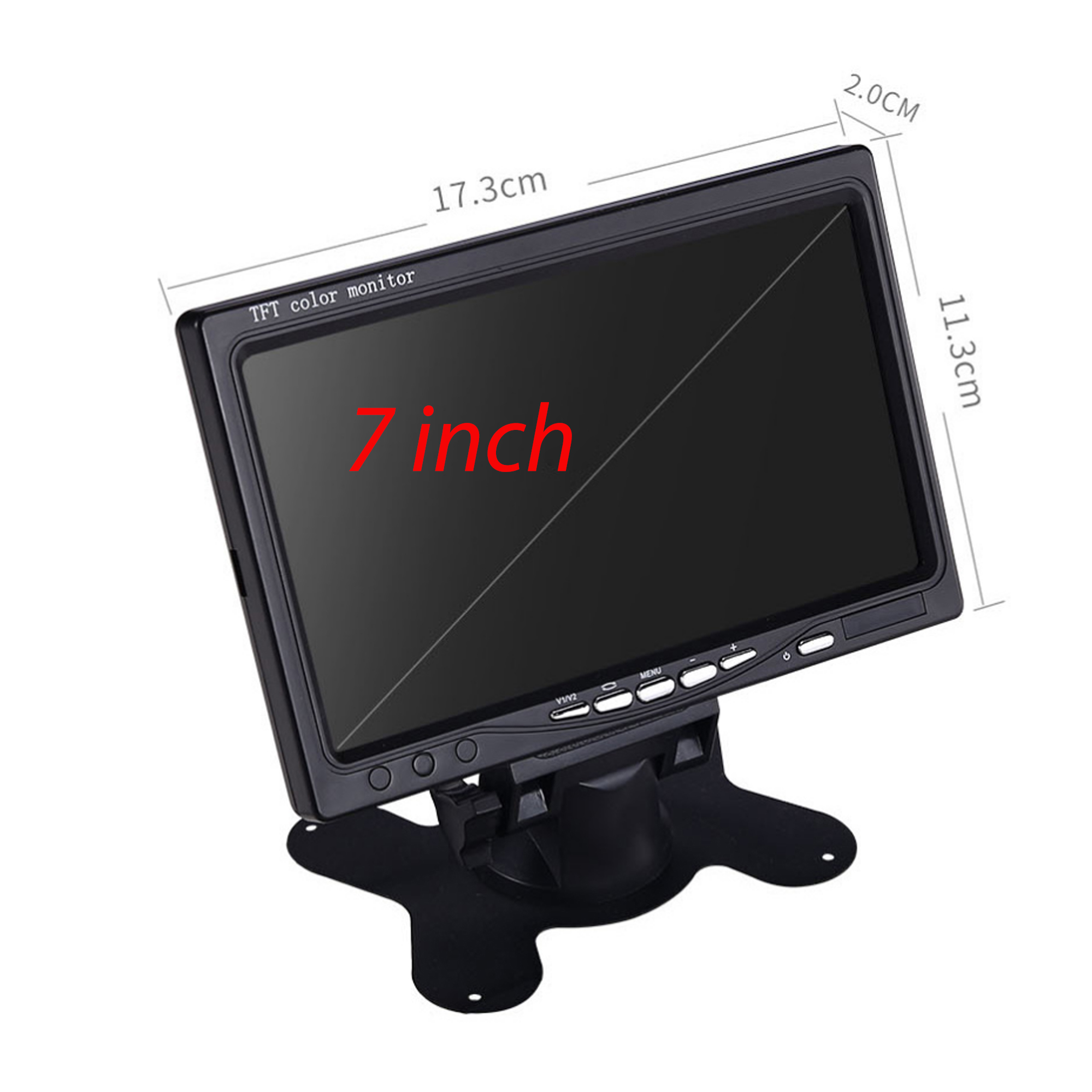 Màn hình taplo 7 inch | Xem cùng lúc 4 camera