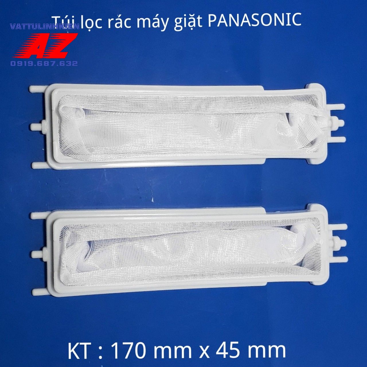 SET 02 túi lưói lọc cho máy giặt PANASONIC cửa đứng