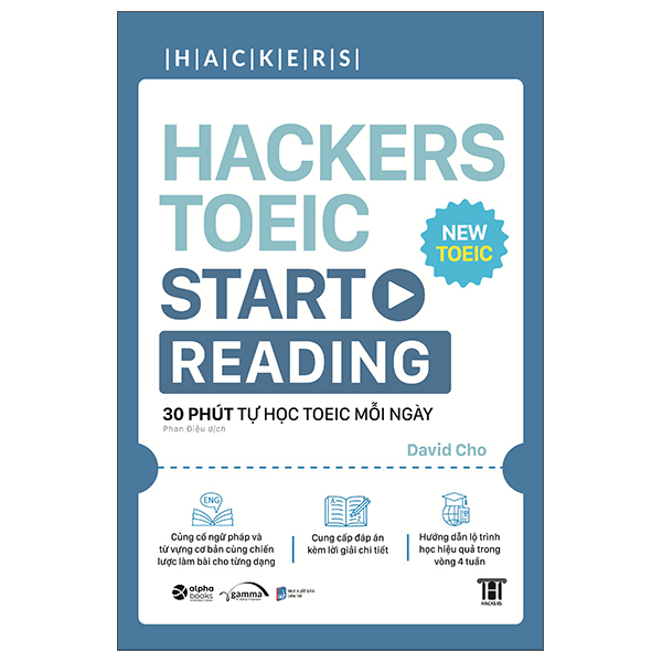 Fahasa - hackers toeic start reading -30 phút tự học toeic mỗi ngày