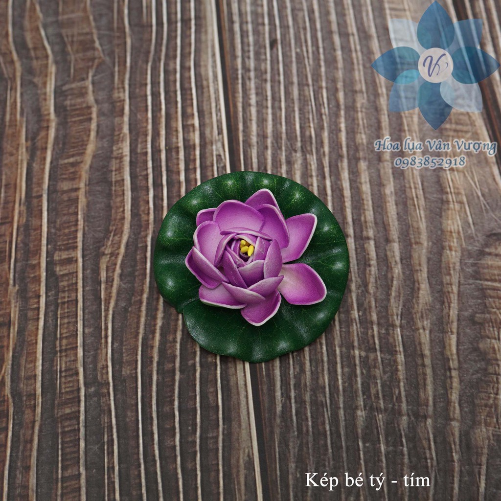 Hoa Giả, Hoa Sen Thả Nước 8cm