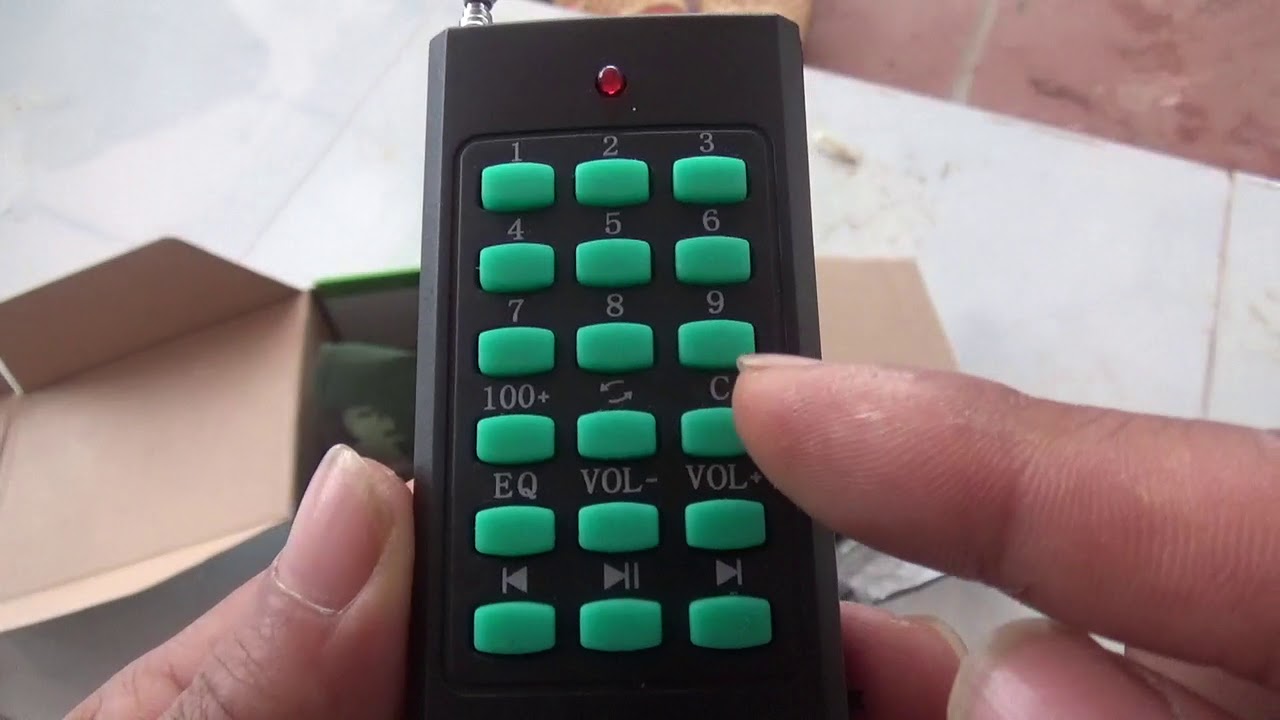 Điều khiển loa bẫy chim ZY-E898 bán rời