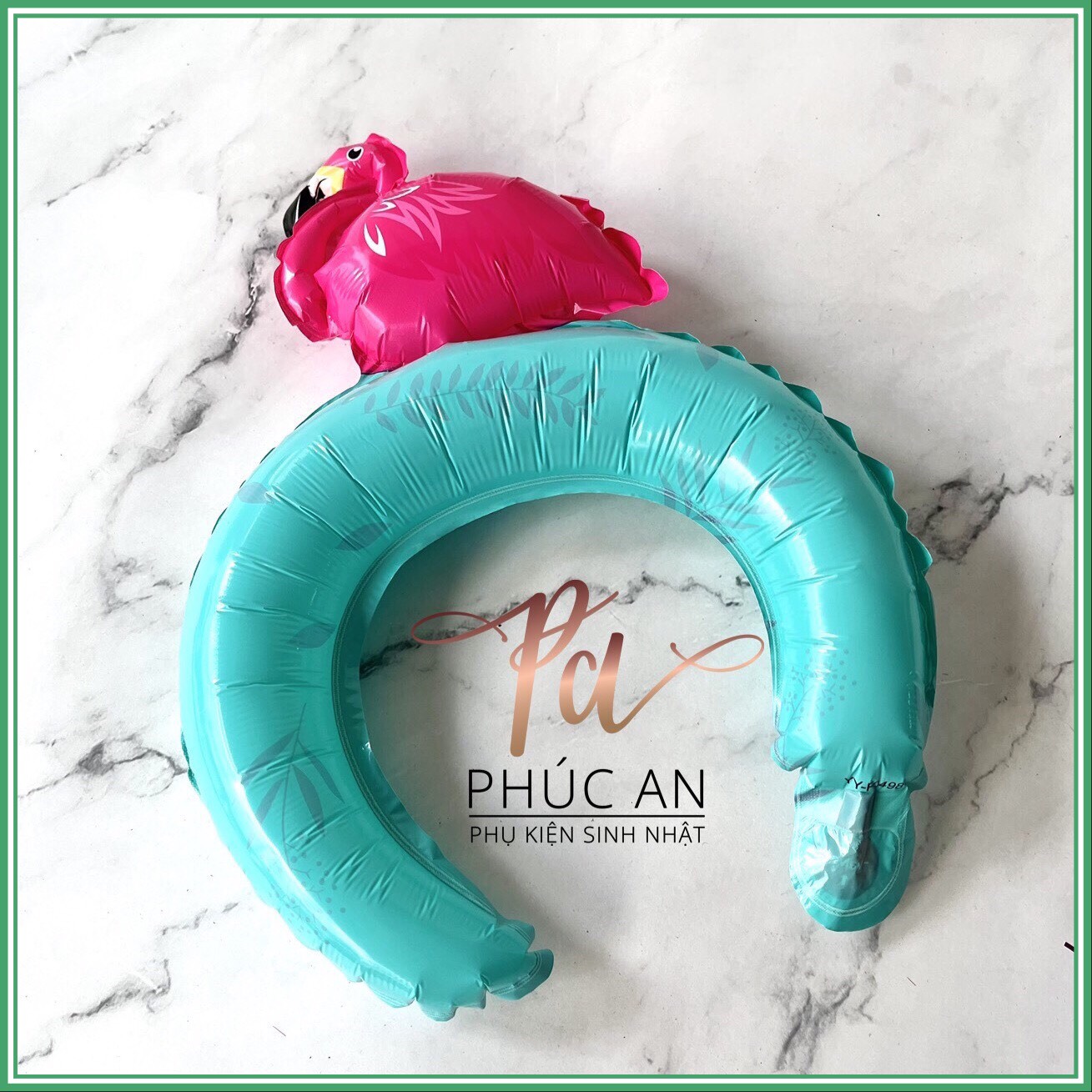 Bóng phao cài tóc dễ thương 29cm mừng sinh nhật hpbd