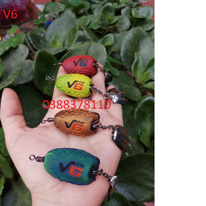 Mồi Câu Cá Hunter V4 - V5 - V6 Hàng Chuẩn Thái Lan