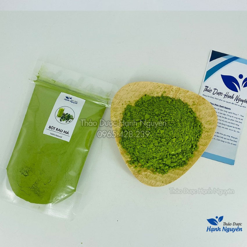Bột rau má 1kg, nguyên chất, sấy lạnh, nước uống detox, giảm cân, thanh nhiệt, ngừa mụn, đẹp da