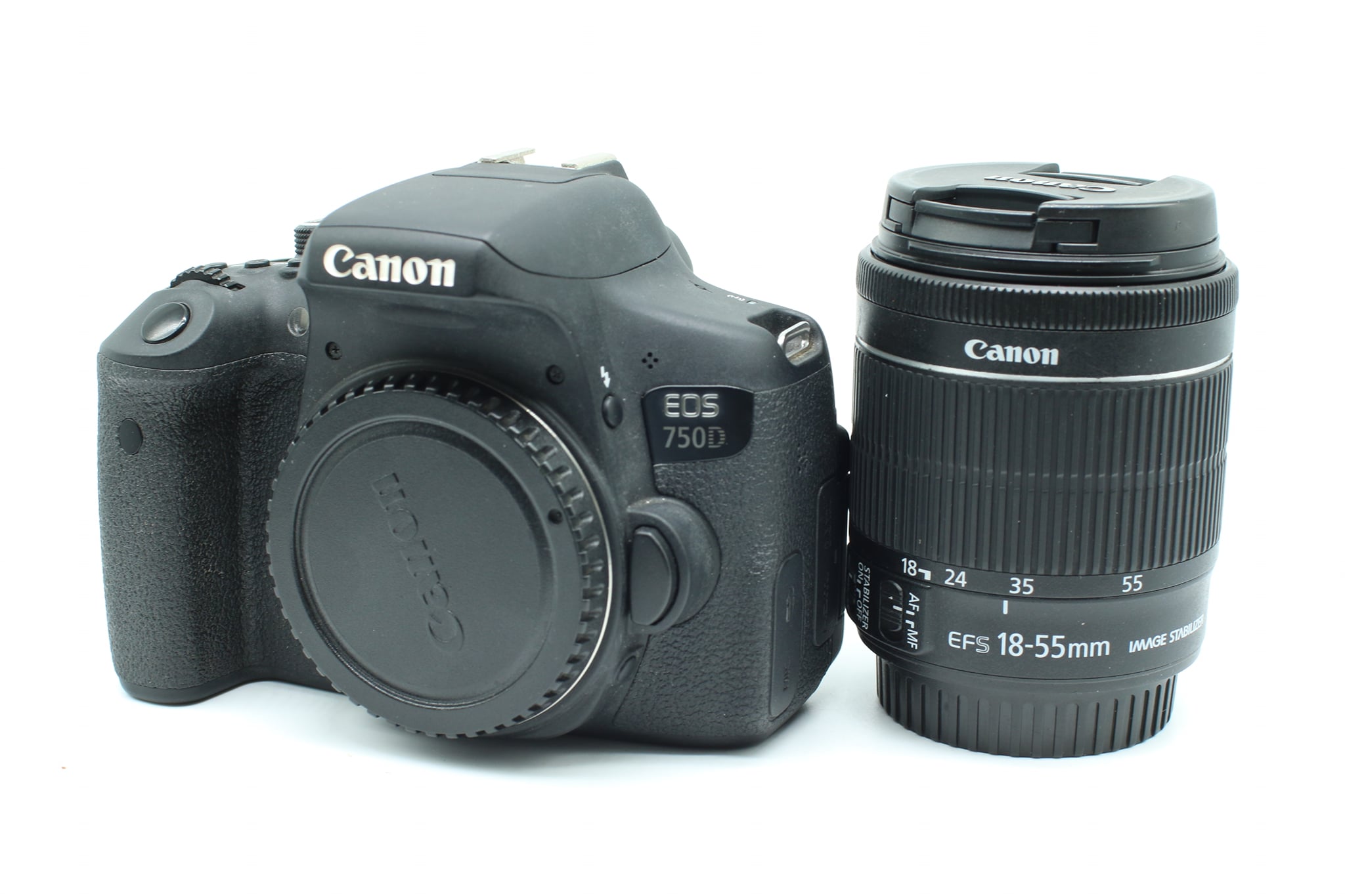 [FreeshipMAX] Máy Ảnh Canon 750D + Lens 18-55 STM