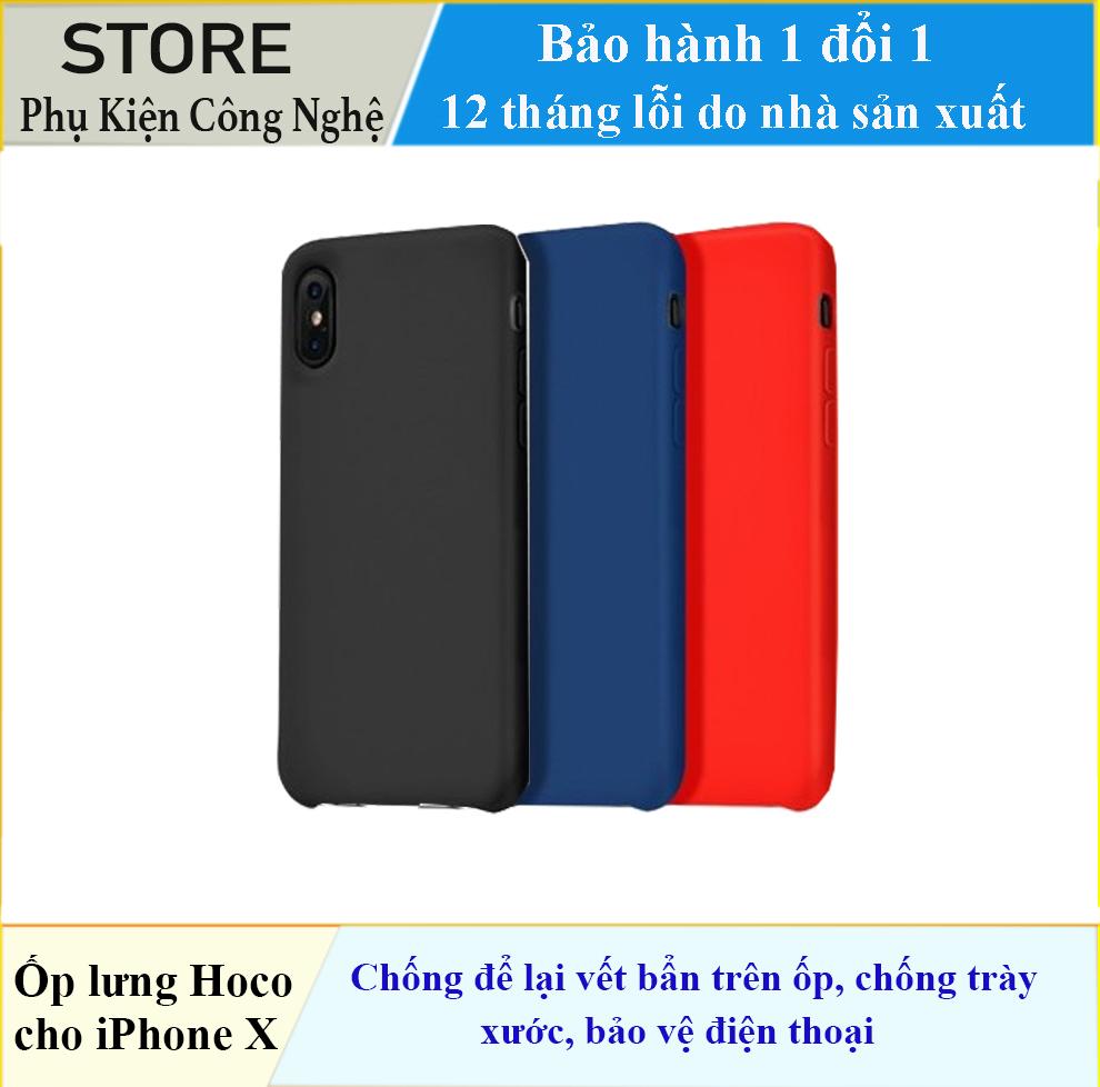 [HCM]Ốp lưng Hoco cho iPhone X cao cấp Pure series protective