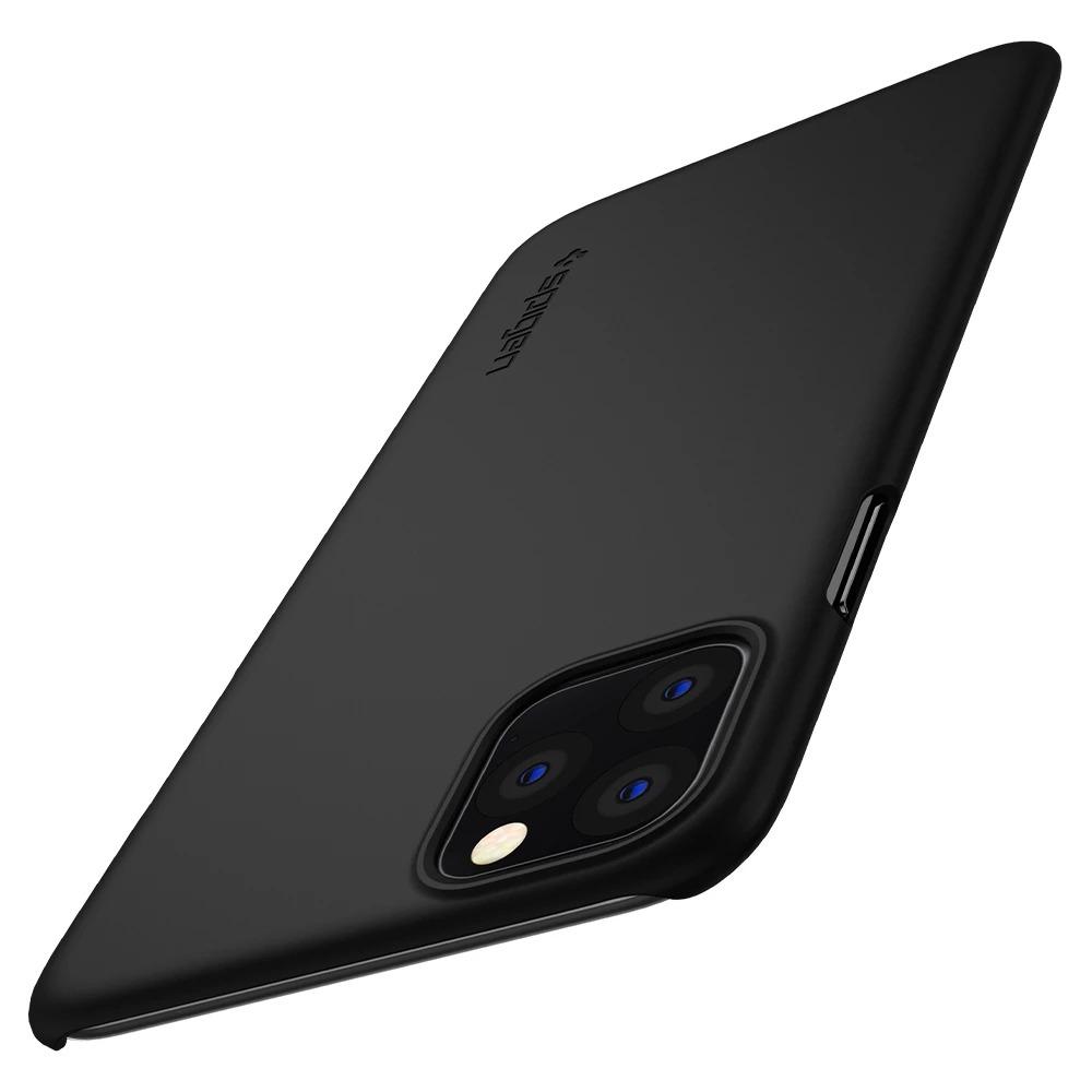 Ốp lưng Spigen Thin Fit màu đen cho iPhone 11 Pro Max / iPhone 11 Pro / iPhone 11