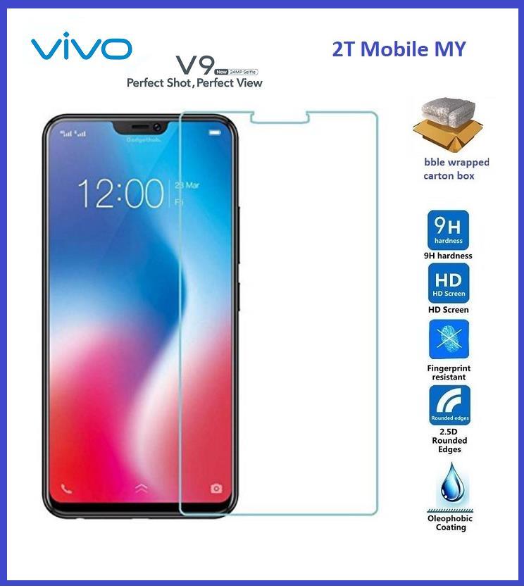 Miếng Dán Cường Lực Cho Vivo V9 (Trong suốt)