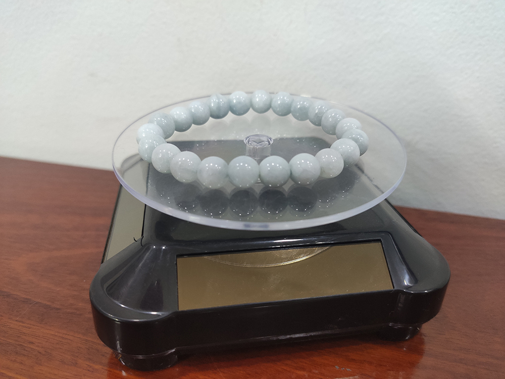 [HCM]Vòng tay phong thủy đá cẩm thạch 8 ly (Đá Myanmar)