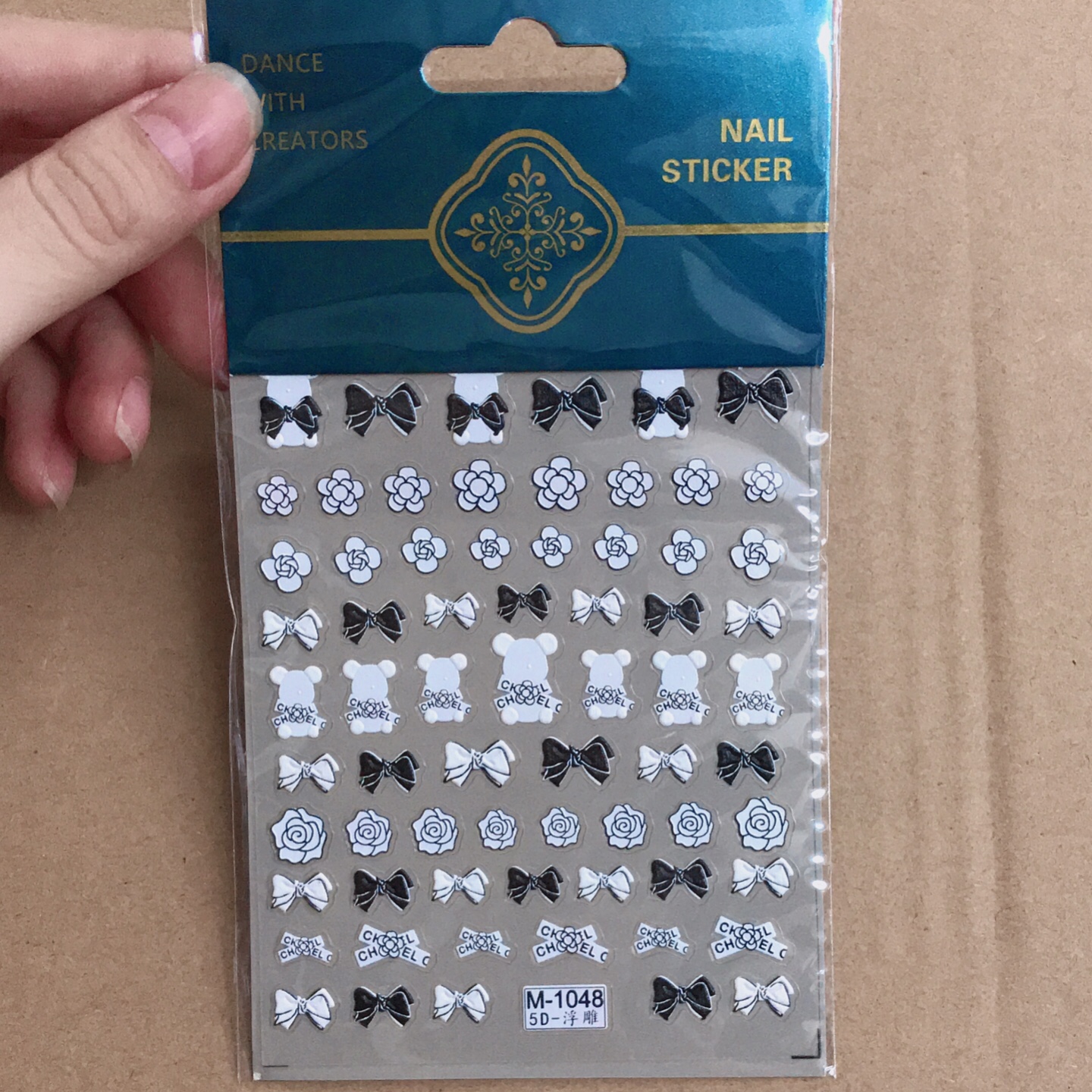 Sticker Dán Móng 5D Nơ Bướm - Mini Nails